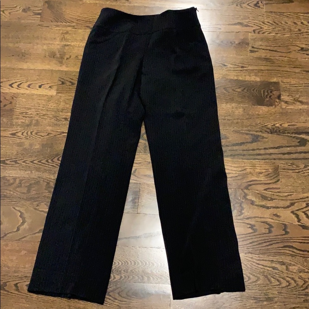 Armani Collezioni Black Wide-Leg Trousers - Picture 5 of 7